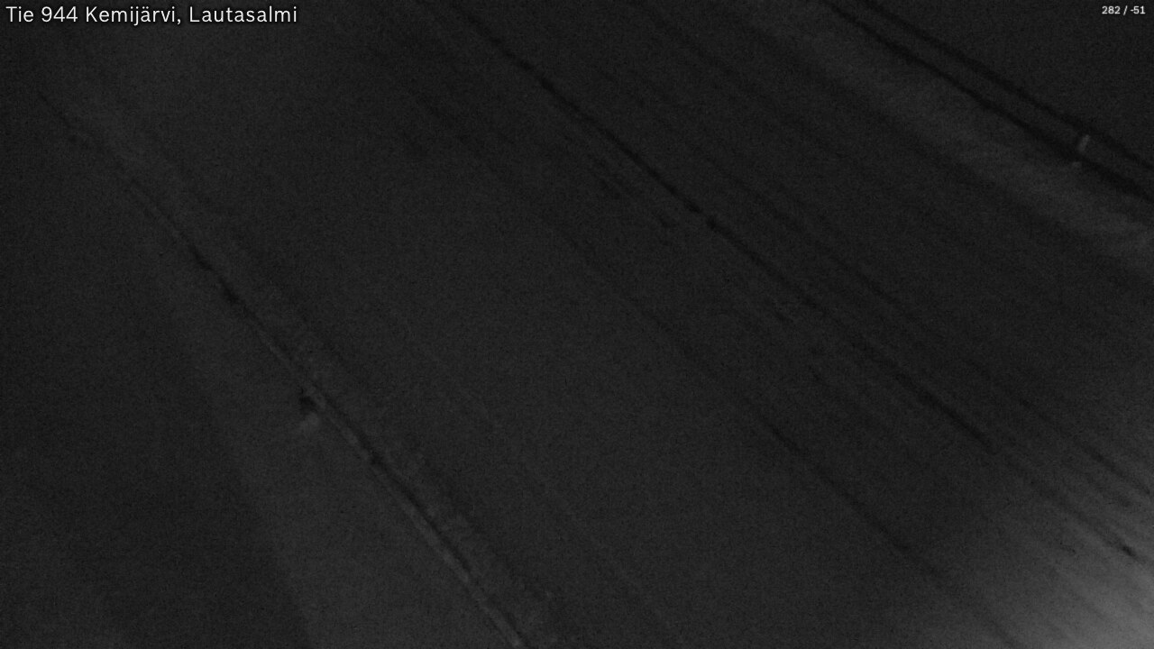 Weather Camera Image Road 944 Kemijärvi, Lautasalmi, Kemijärvi, Lappi