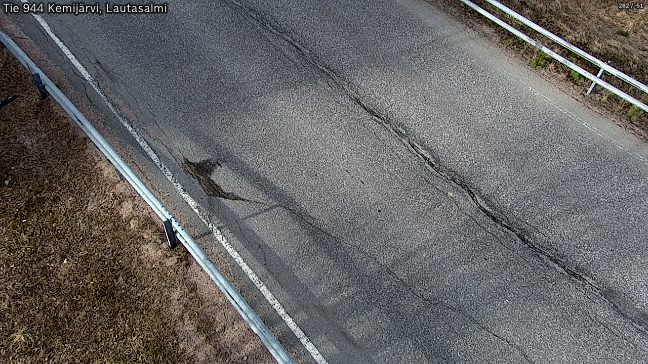 Weather Camera Image Väg 944 Kemijärvi, Lautasalmi, Kemijärvi, Lappi