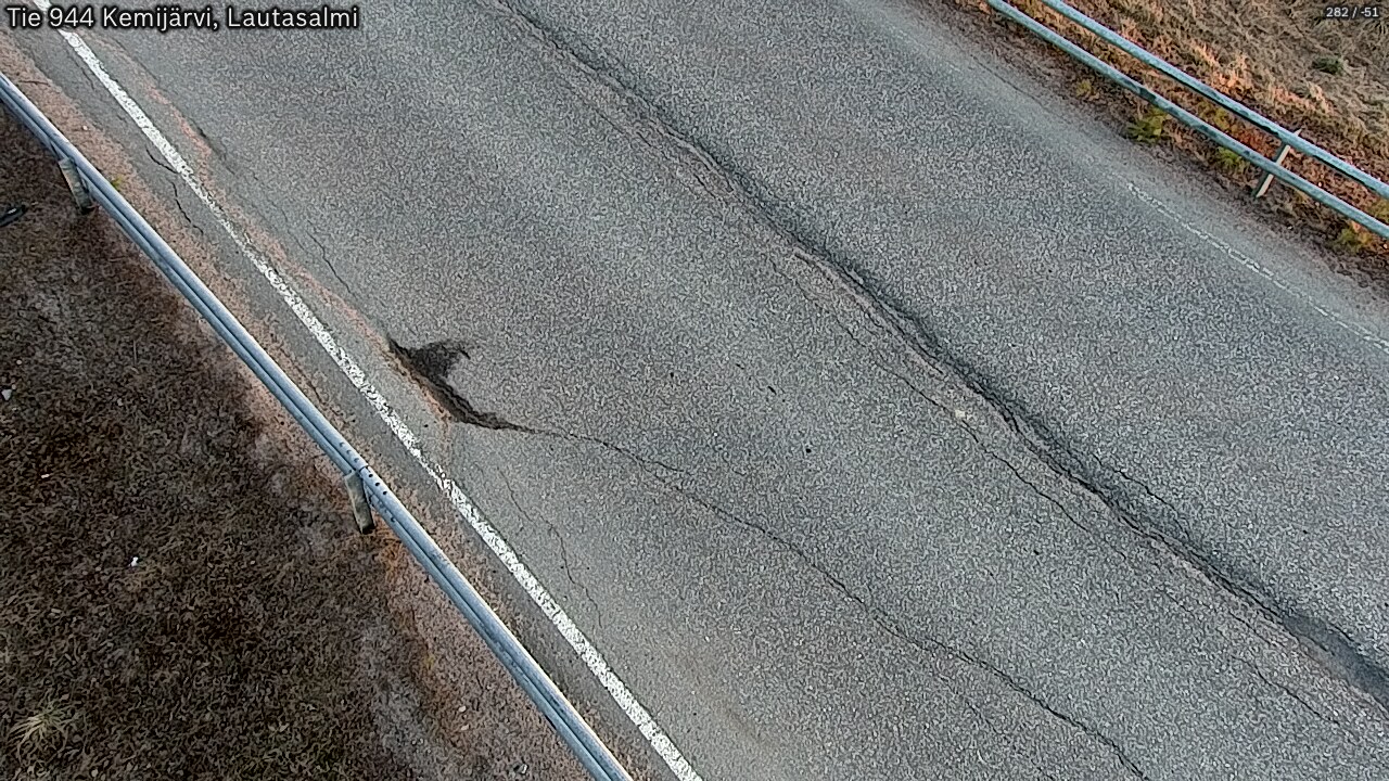 Weather Camera Image Väg 944 Kemijärvi, Lautasalmi, Kemijärvi, Lappi