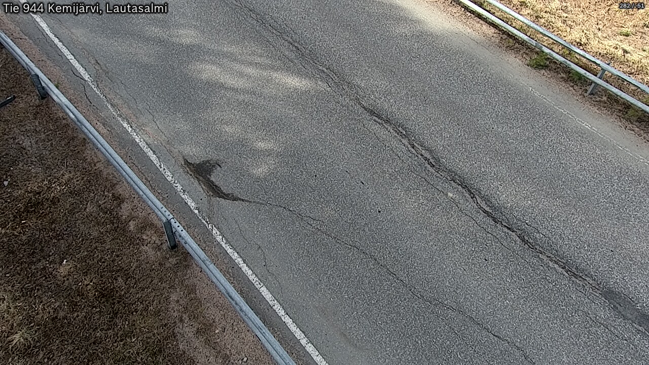 Weather Camera Image Väg 944 Kemijärvi, Lautasalmi, Kemijärvi, Lappi