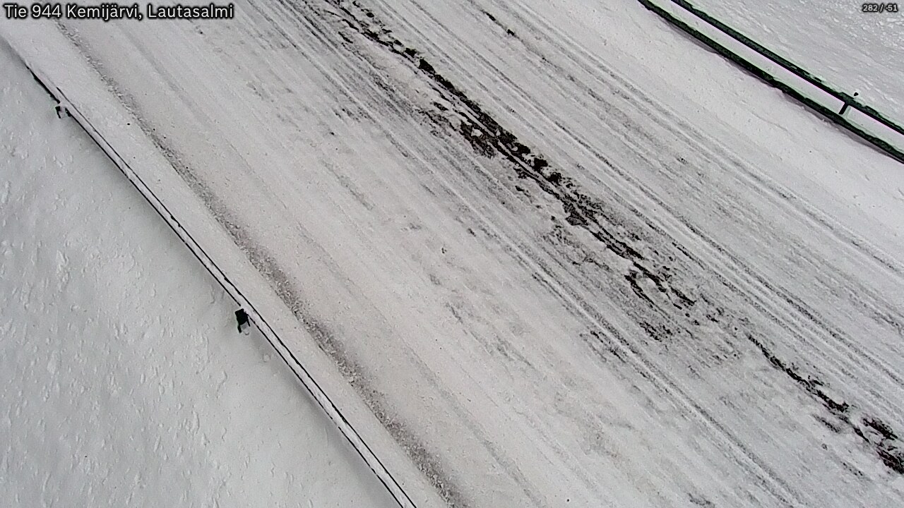Kelikamerat Kuva Tie 944 Kemijärvi, Lautasalmi, Kemijärvi, Lappi