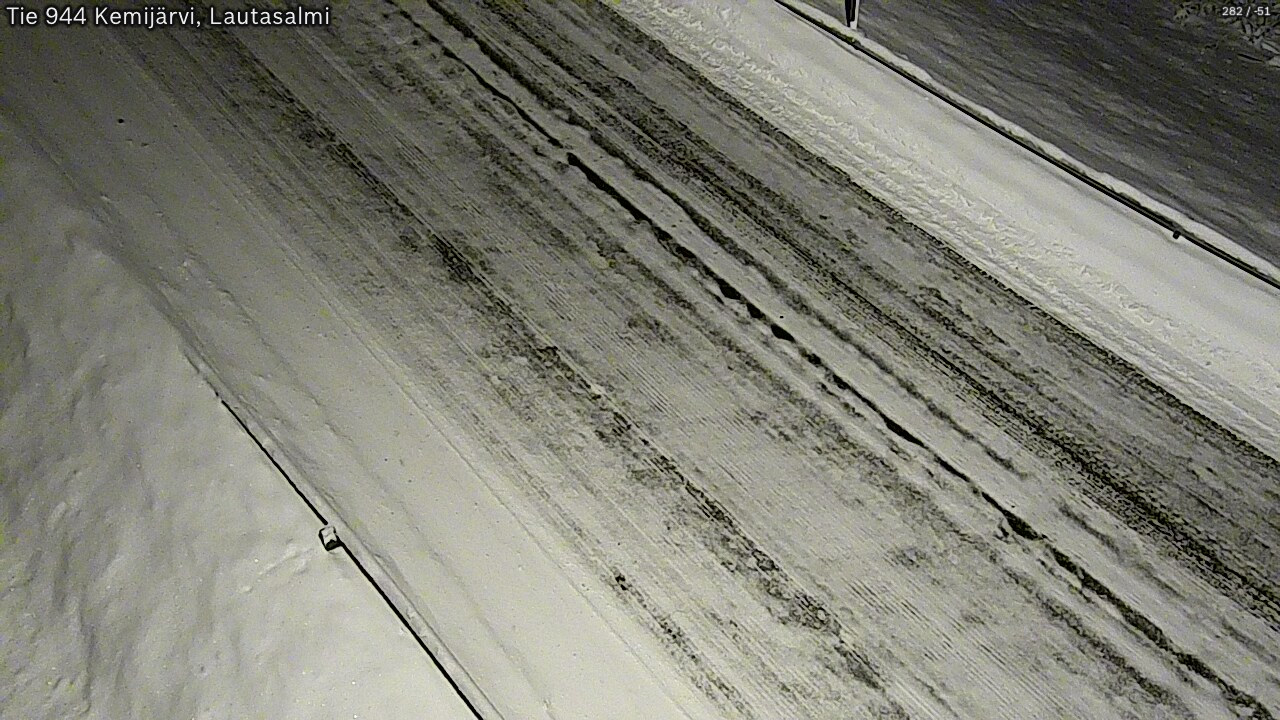 Kelikamerat Kuva Tie 944 Kemijärvi, Lautasalmi, Kemijärvi, Lappi