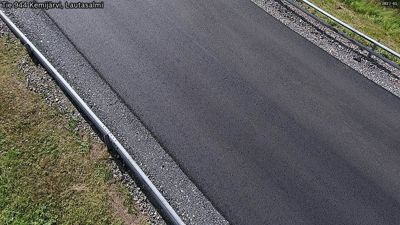 Weather Camera Image Väg 944 Kemijärvi, Lautasalmi, Kemijärvi, Lappi