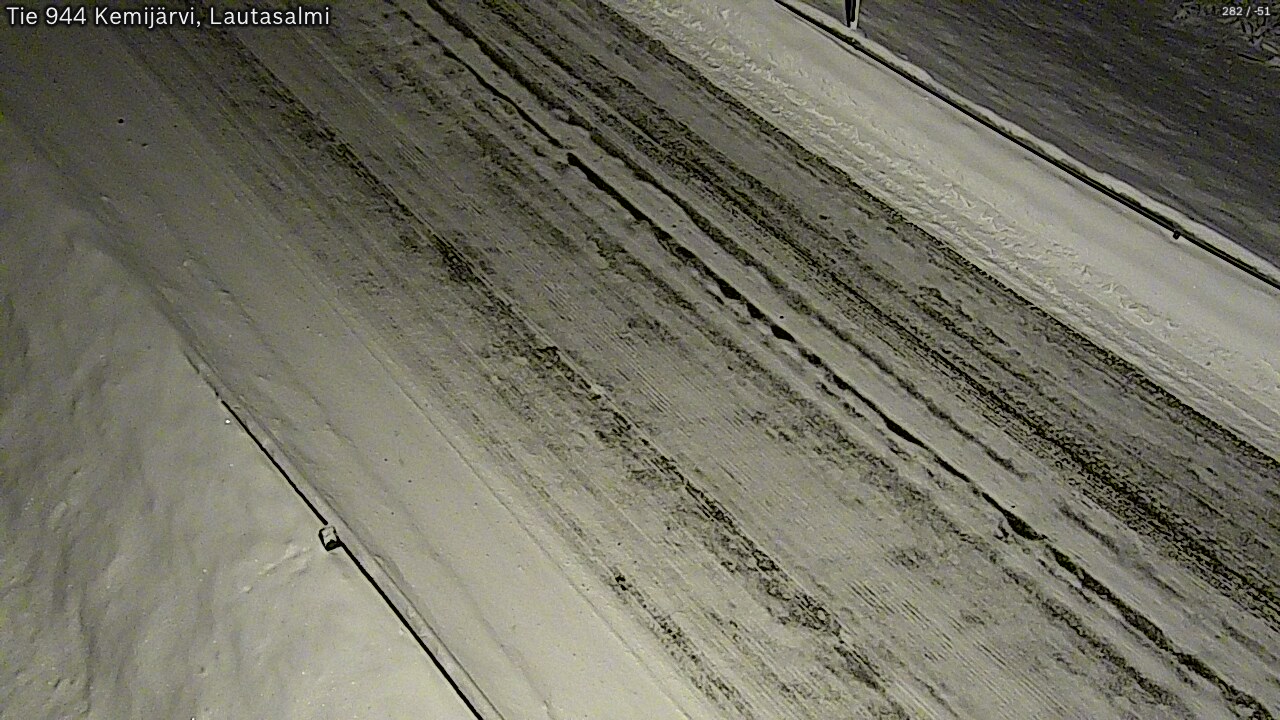 Kelikamerat Kuva Tie 944 Kemijärvi, Lautasalmi, Kemijärvi, Lappi