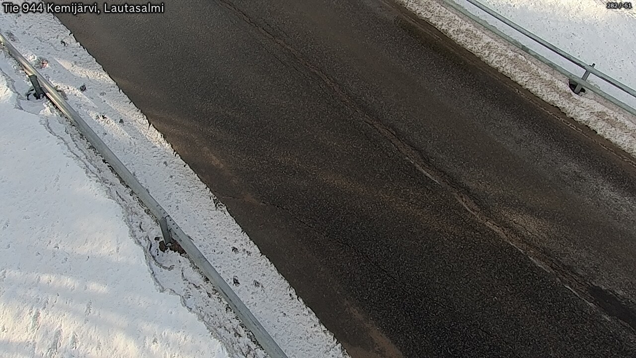 Weather Camera Image Road 944 Kemijärvi, Lautasalmi, Kemijärvi, Lappi