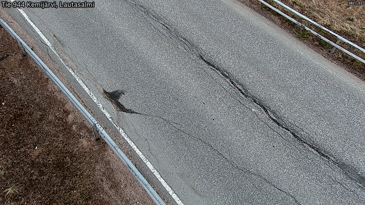 Weather Camera Image Väg 944 Kemijärvi, Lautasalmi, Kemijärvi, Lappi