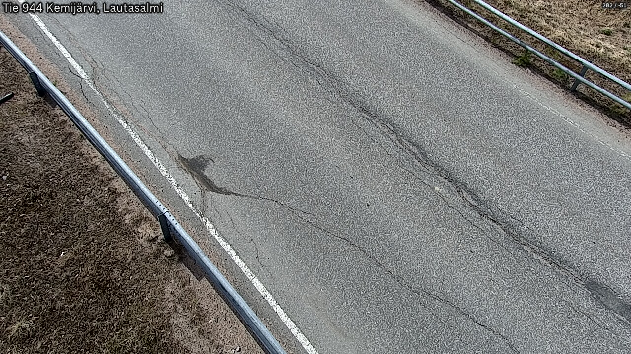 Weather Camera Image Väg 944 Kemijärvi, Lautasalmi, Kemijärvi, Lappi