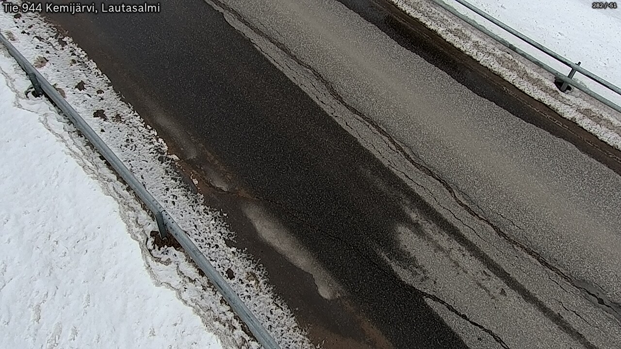 Weather Camera Image Road 944 Kemijärvi, Lautasalmi, Kemijärvi, Lappi