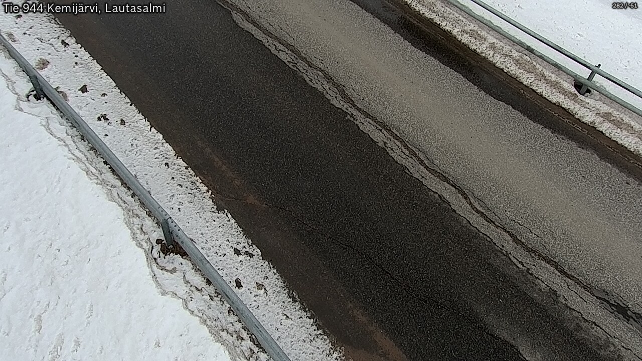 Weather Camera Image Road 944 Kemijärvi, Lautasalmi, Kemijärvi, Lappi