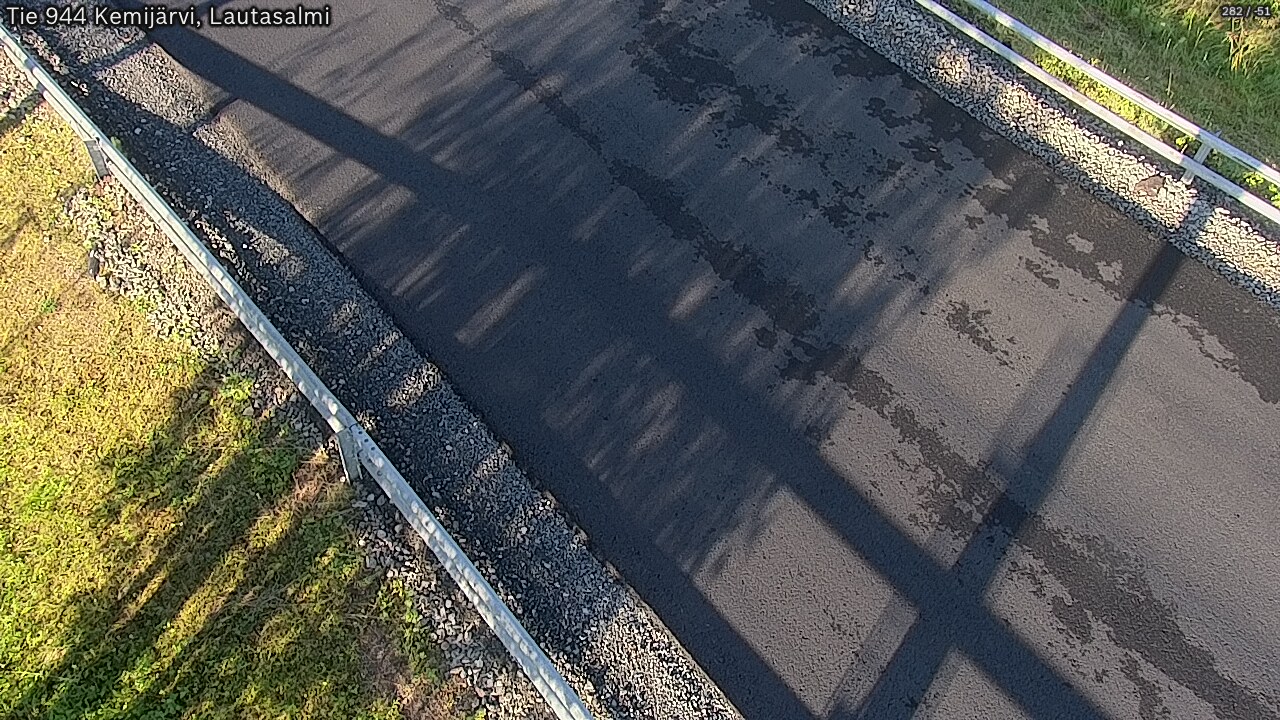 Weather Camera Image Väg 944 Kemijärvi, Lautasalmi, Kemijärvi, Lappi
