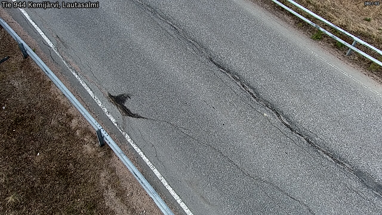 Weather Camera Image Väg 944 Kemijärvi, Lautasalmi, Kemijärvi, Lappi