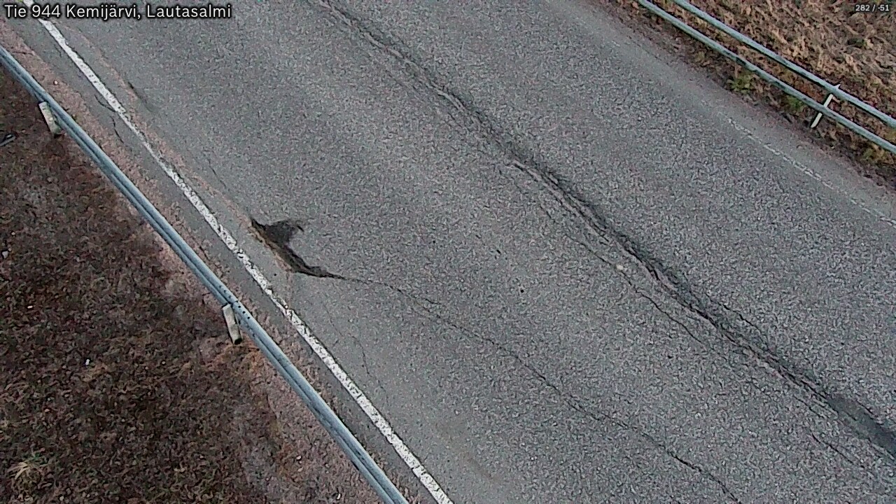 Weather Camera Image Road 944 Kemijärvi, Lautasalmi, Kemijärvi, Lappi