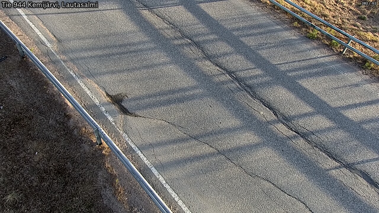 Weather Camera Image Väg 944 Kemijärvi, Lautasalmi, Kemijärvi, Lappi