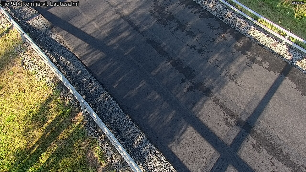 Weather Camera Image Väg 944 Kemijärvi, Lautasalmi, Kemijärvi, Lappi