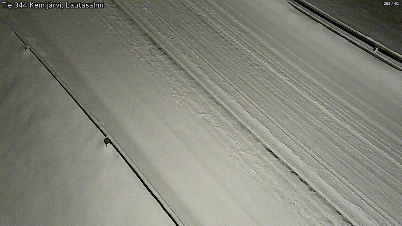 Weather Camera Image Road 944 Kemijärvi, Lautasalmi, Kemijärvi, Lappi