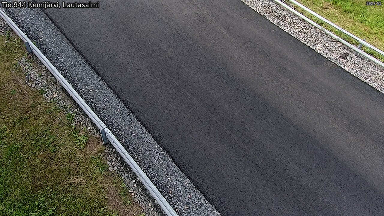 Weather Camera Image Väg 944 Kemijärvi, Lautasalmi, Kemijärvi, Lappi