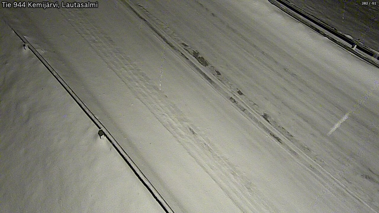 Weather Camera Image Road 944 Kemijärvi, Lautasalmi, Kemijärvi, Lappi