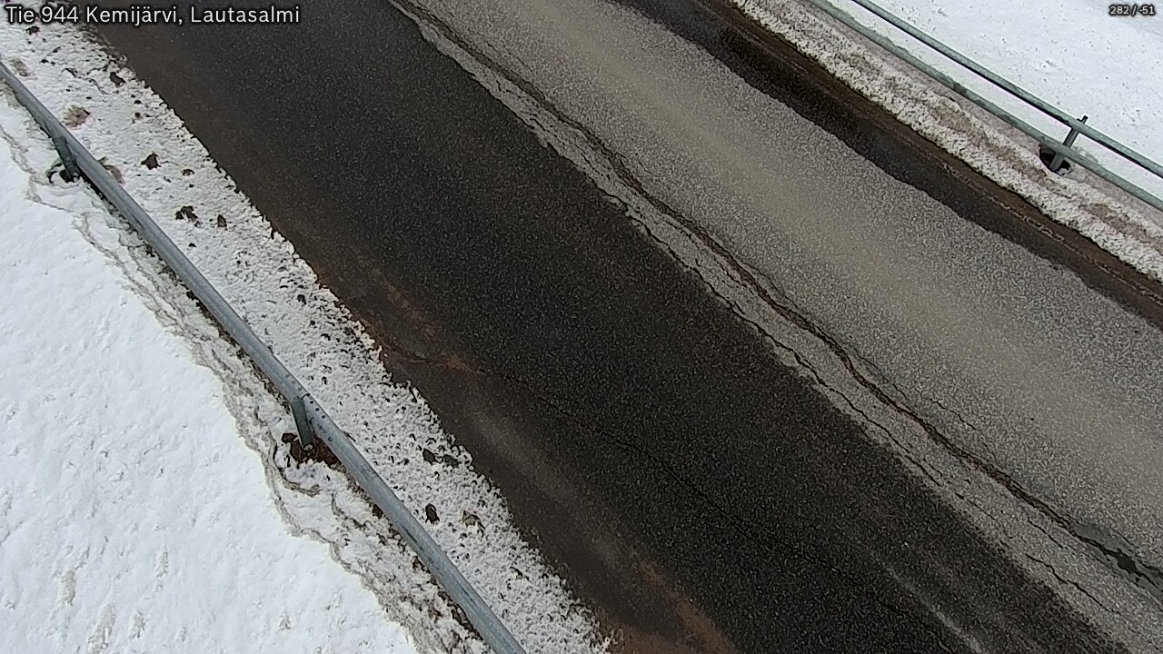 Weather Camera Image Road 944 Kemijärvi, Lautasalmi, Kemijärvi, Lappi