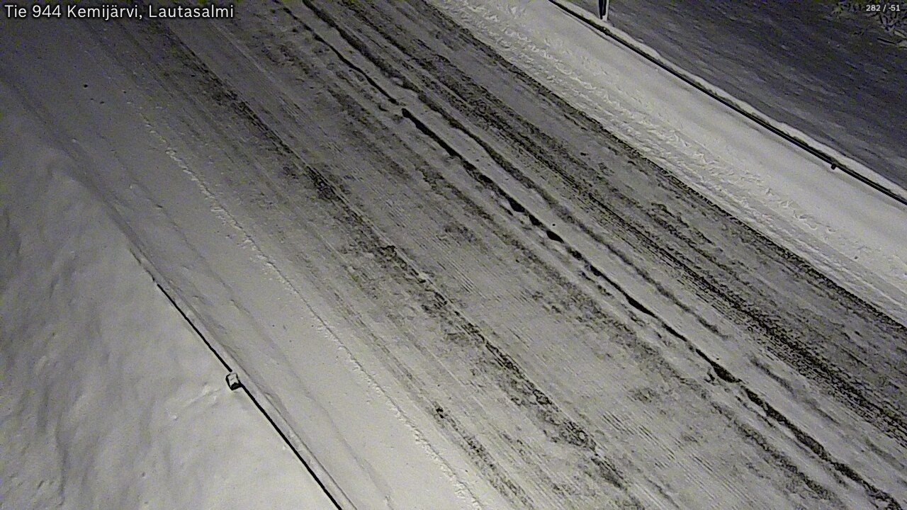 Kelikamerat Kuva Tie 944 Kemijärvi, Lautasalmi, Kemijärvi, Lappi