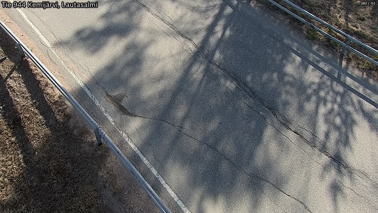 Weather Camera Image Väg 944 Kemijärvi, Lautasalmi, Kemijärvi, Lappi