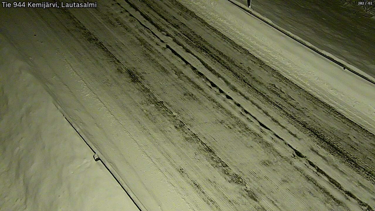 Kelikamerat Kuva Tie 944 Kemijärvi, Lautasalmi, Kemijärvi, Lappi
