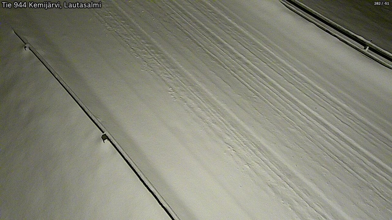 Weather Camera Image Road 944 Kemijärvi, Lautasalmi, Kemijärvi, Lappi