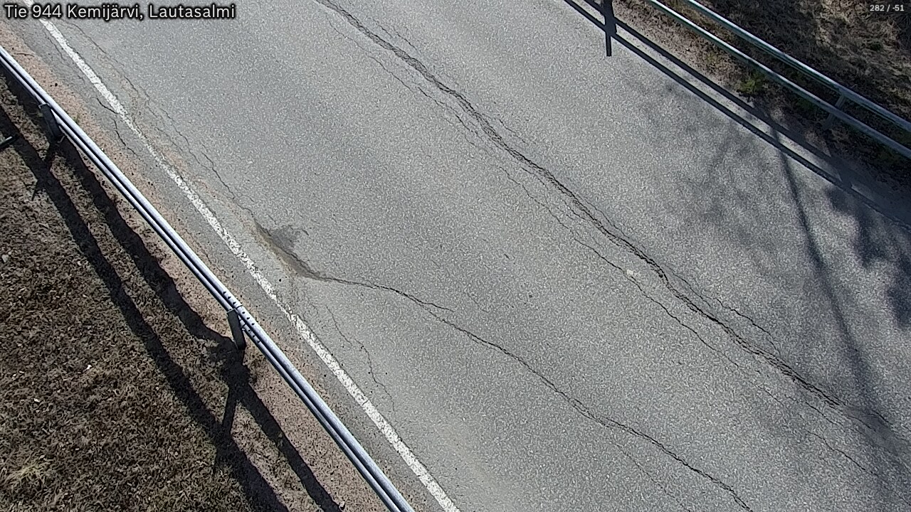 Weather Camera Image Väg 944 Kemijärvi, Lautasalmi, Kemijärvi, Lappi