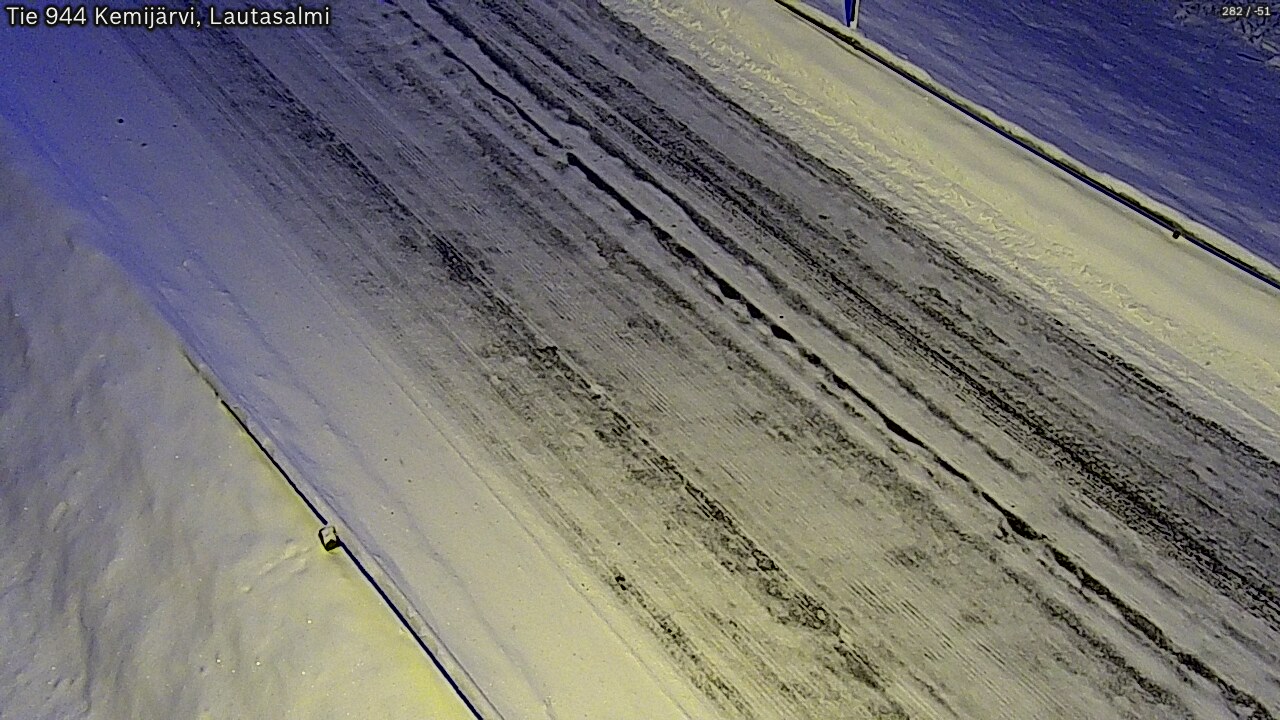 Kelikamerat Kuva Tie 944 Kemijärvi, Lautasalmi, Kemijärvi, Lappi