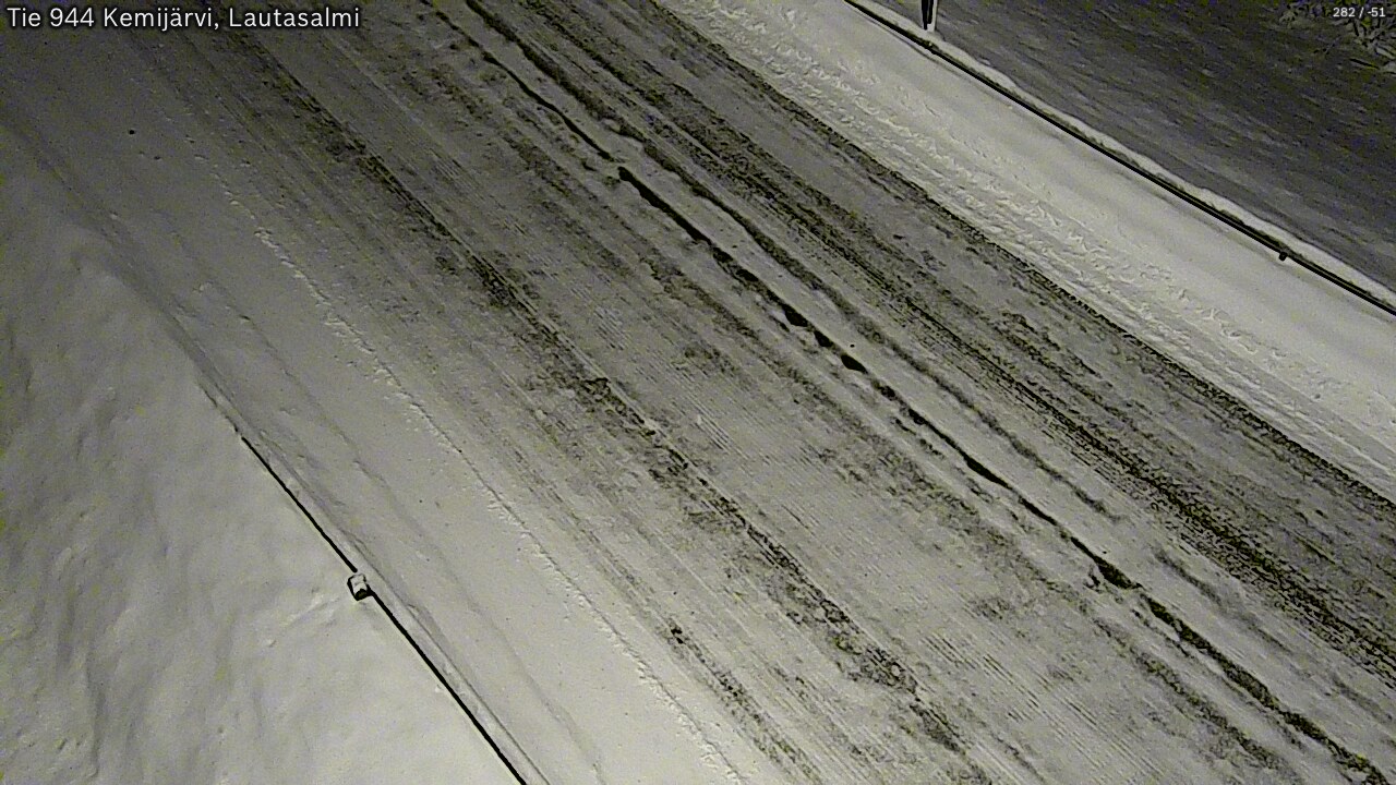 Kelikamerat Kuva Tie 944 Kemijärvi, Lautasalmi, Kemijärvi, Lappi