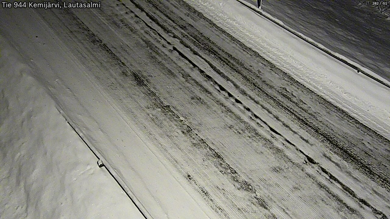 Kelikamerat Kuva Tie 944 Kemijärvi, Lautasalmi, Kemijärvi, Lappi