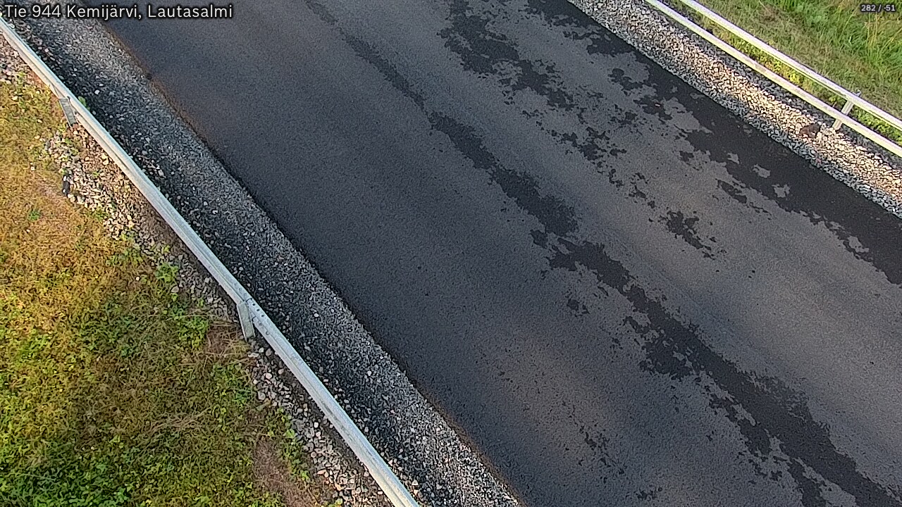 Weather Camera Image Väg 944 Kemijärvi, Lautasalmi, Kemijärvi, Lappi
