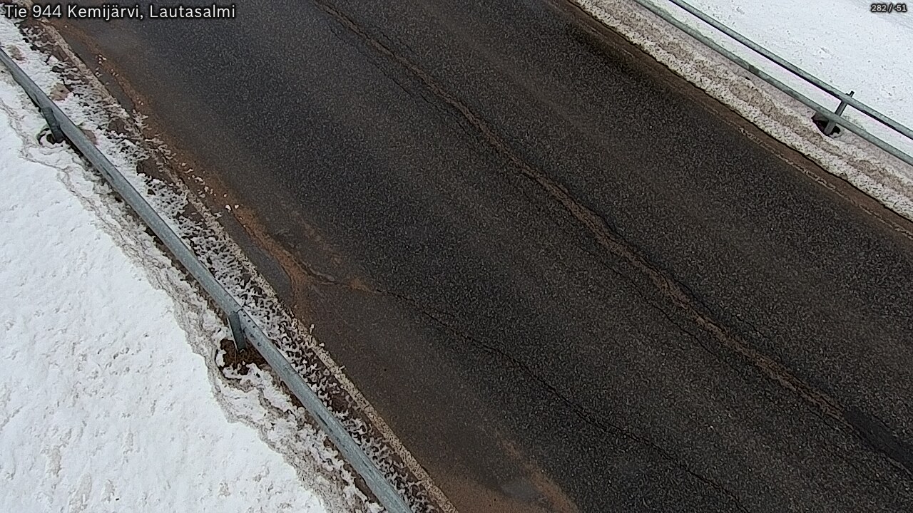 Weather Camera Image Road 944 Kemijärvi, Lautasalmi, Kemijärvi, Lappi
