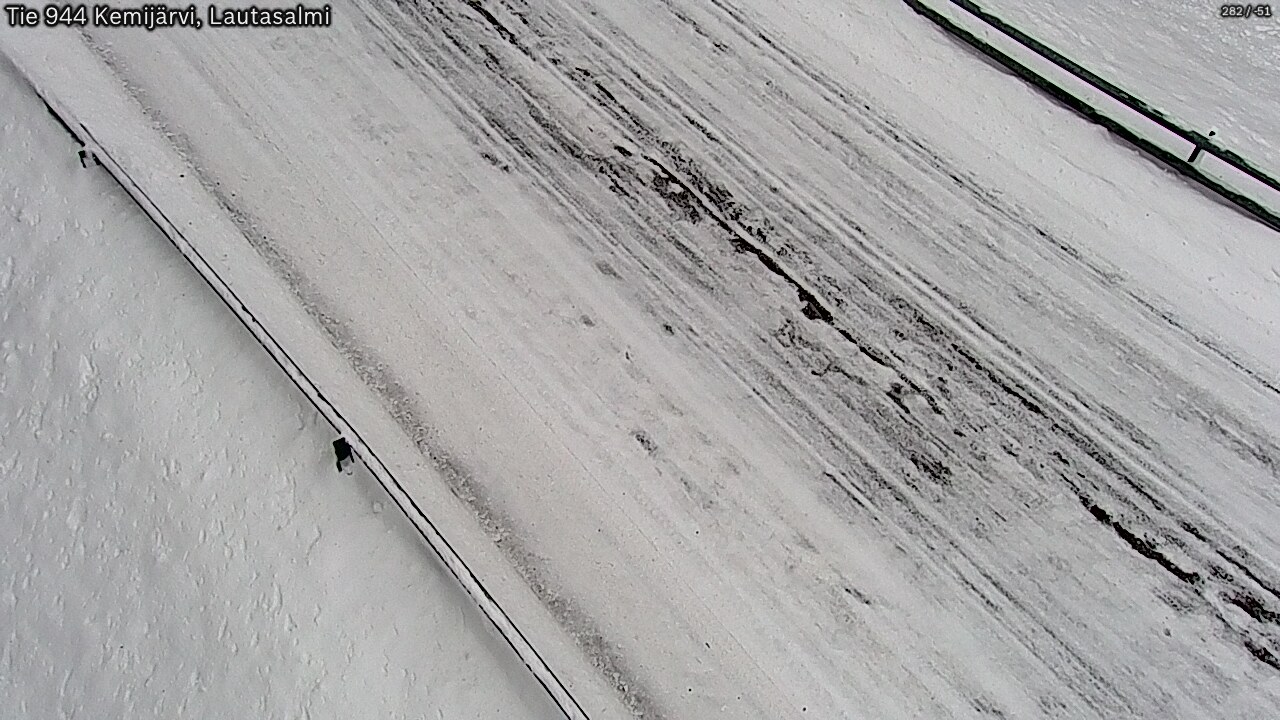 Kelikamerat Kuva Tie 944 Kemijärvi, Lautasalmi, Kemijärvi, Lappi