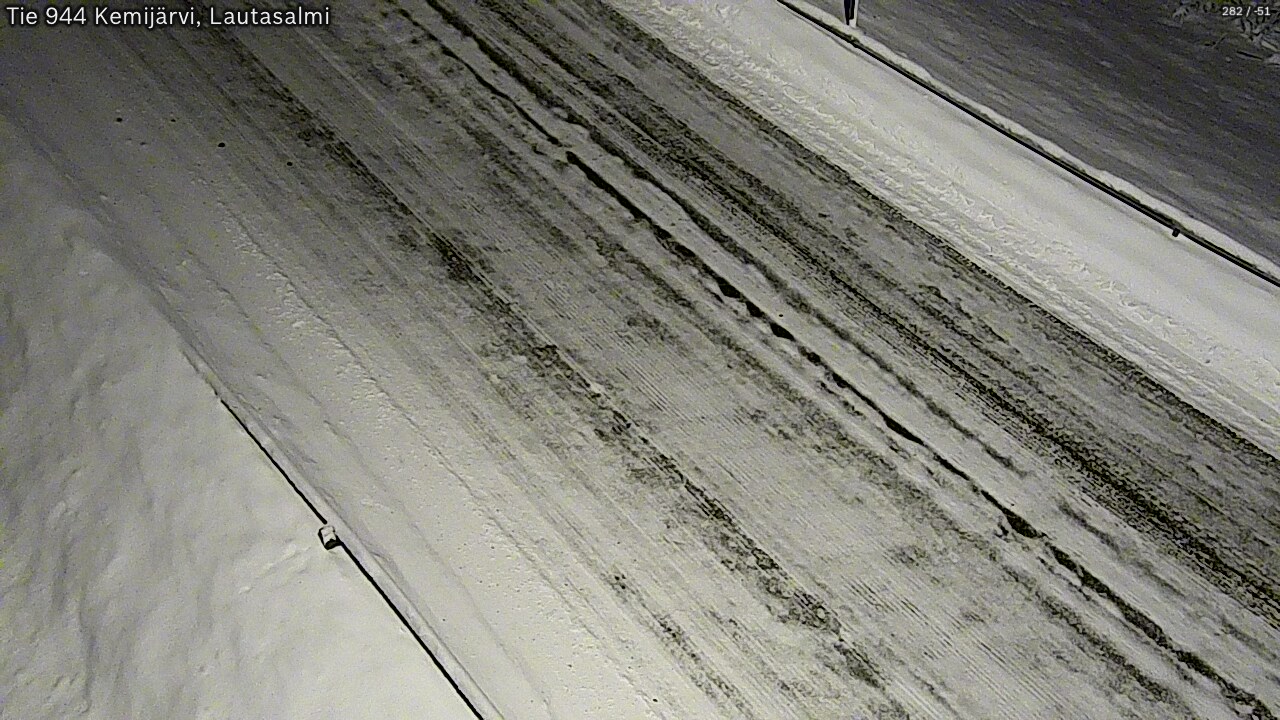 Kelikamerat Kuva Tie 944 Kemijärvi, Lautasalmi, Kemijärvi, Lappi