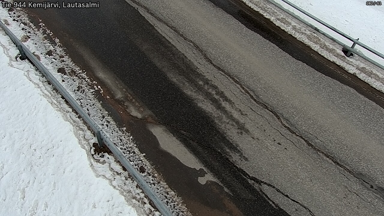 Weather Camera Image Road 944 Kemijärvi, Lautasalmi, Kemijärvi, Lappi