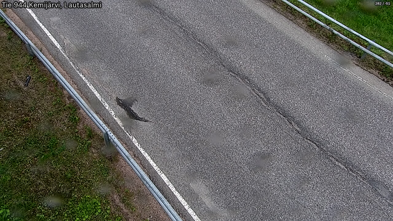 Weather Camera Image Väg 944 Kemijärvi, Lautasalmi, Kemijärvi, Lappi