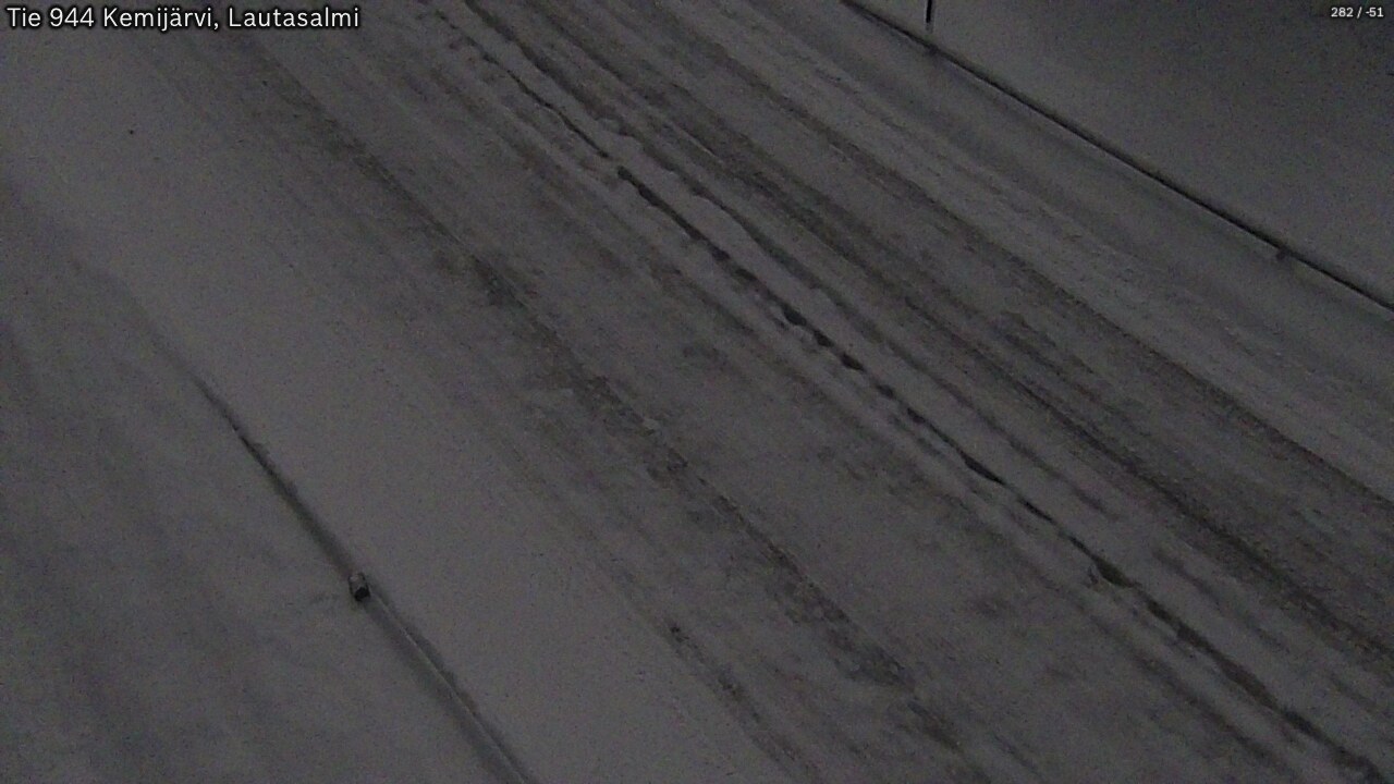 Kelikamerat Kuva Tie 944 Kemijärvi, Lautasalmi, Kemijärvi, Lappi