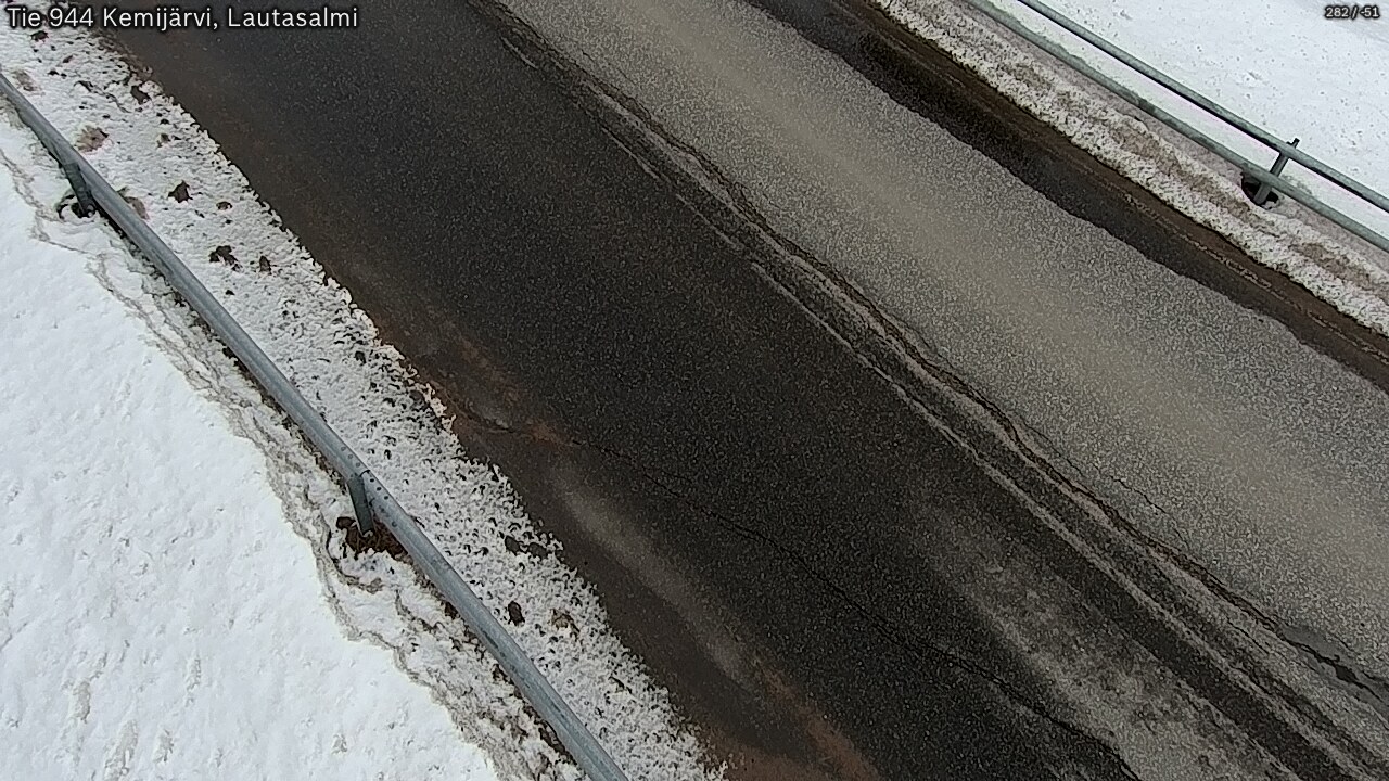 Weather Camera Image Road 944 Kemijärvi, Lautasalmi, Kemijärvi, Lappi
