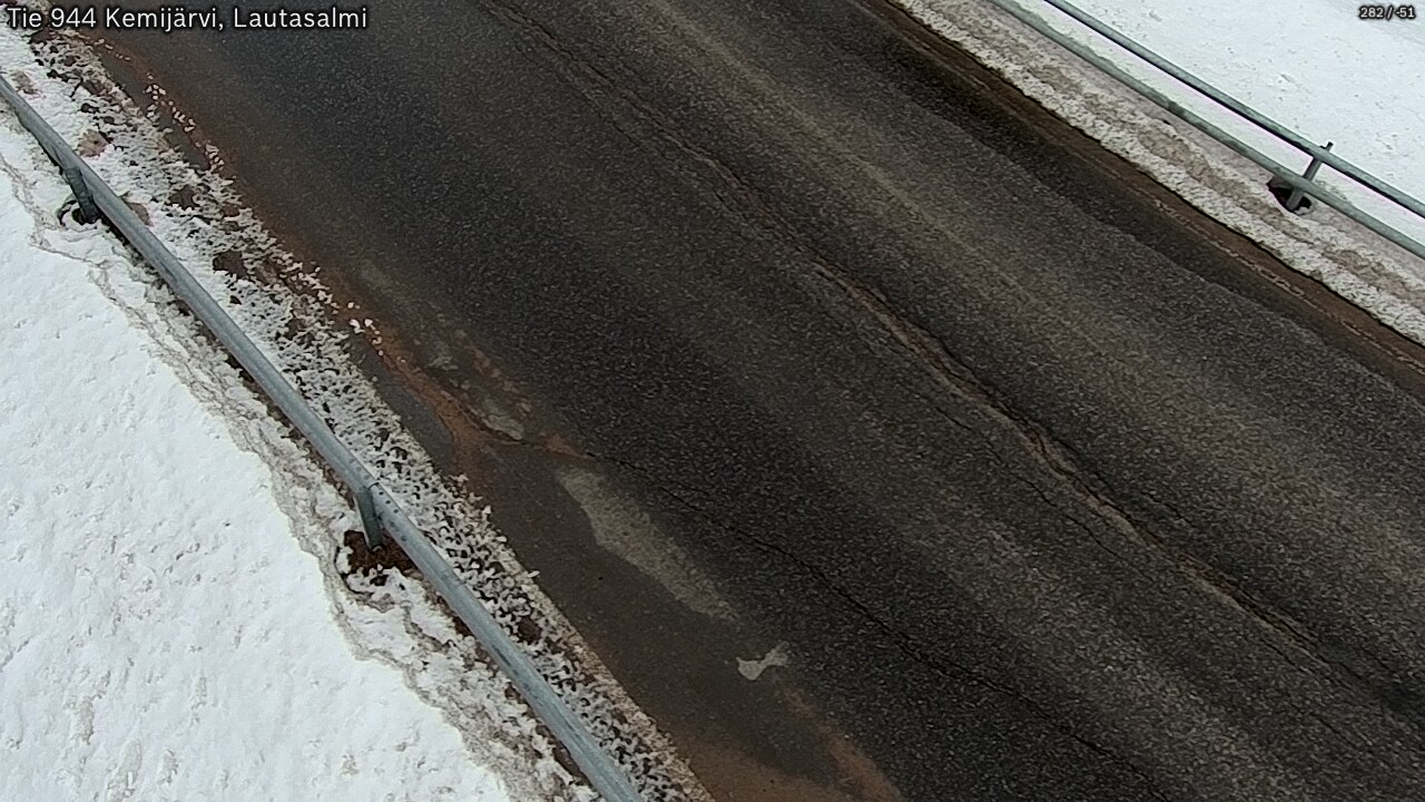 Weather Camera Image Road 944 Kemijärvi, Lautasalmi, Kemijärvi, Lappi