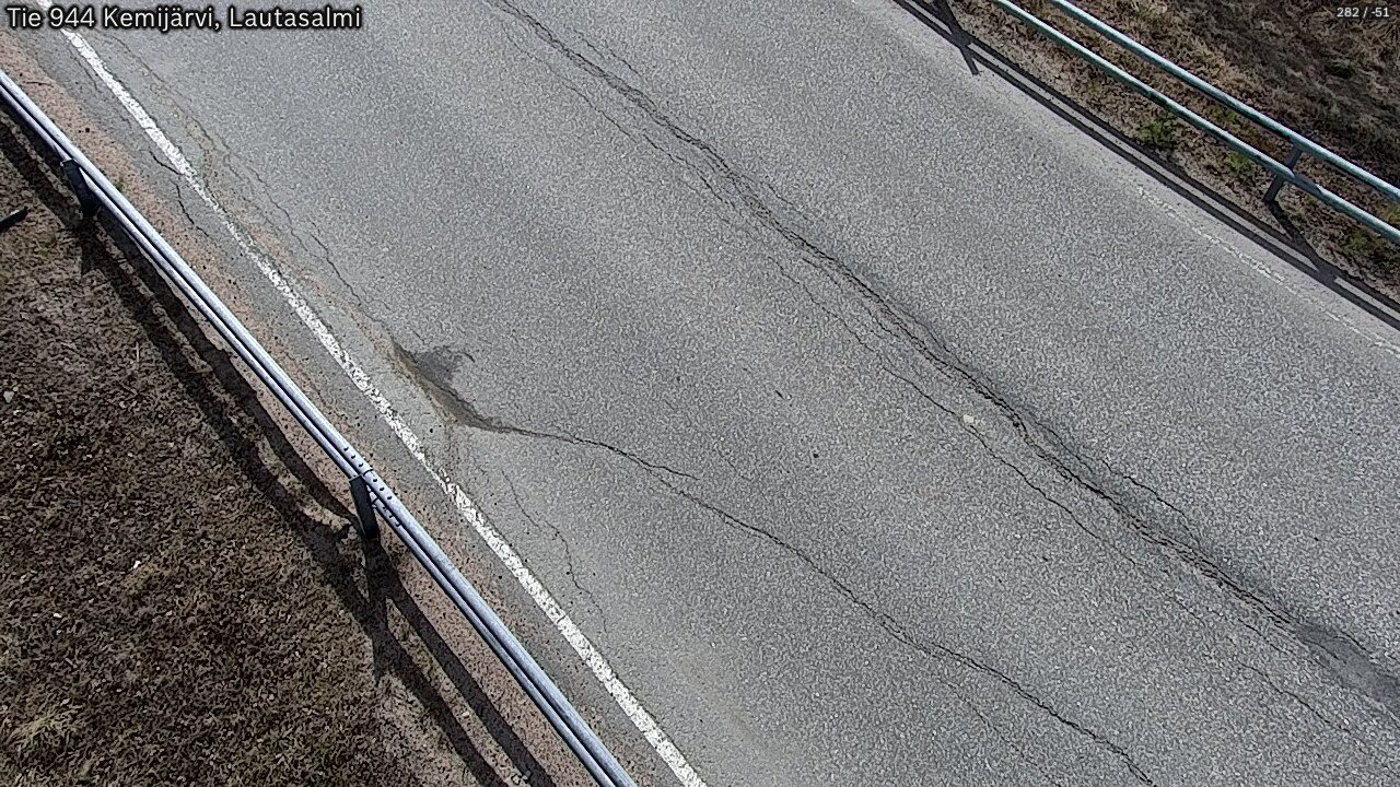 Weather Camera Image Väg 944 Kemijärvi, Lautasalmi, Kemijärvi, Lappi
