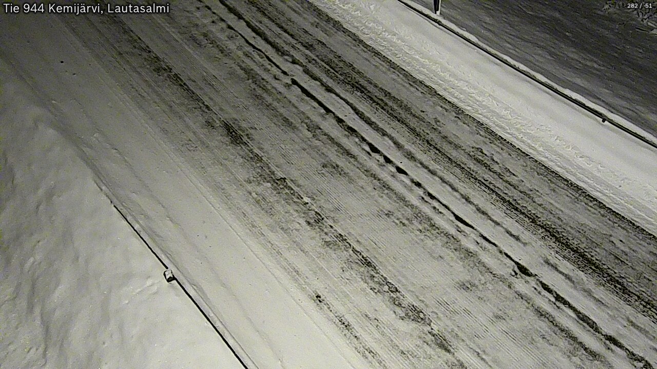 Kelikamerat Kuva Tie 944 Kemijärvi, Lautasalmi, Kemijärvi, Lappi