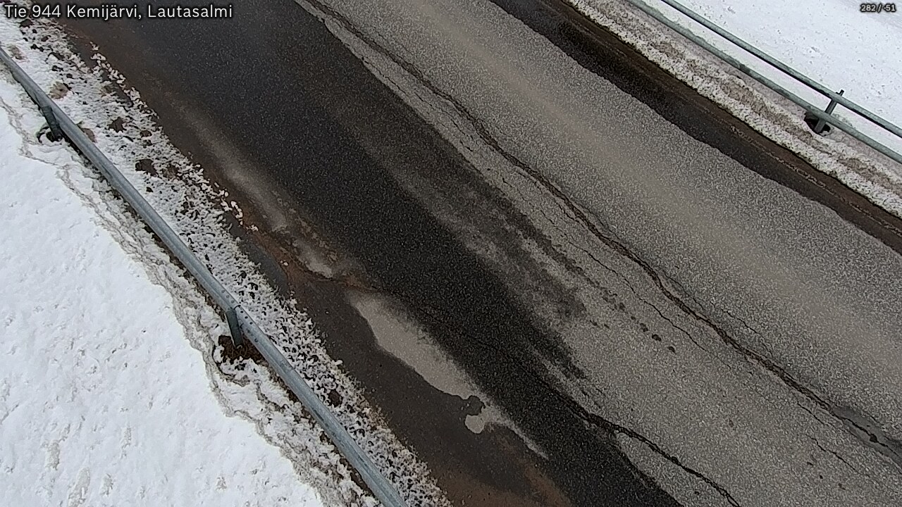 Weather Camera Image Road 944 Kemijärvi, Lautasalmi, Kemijärvi, Lappi