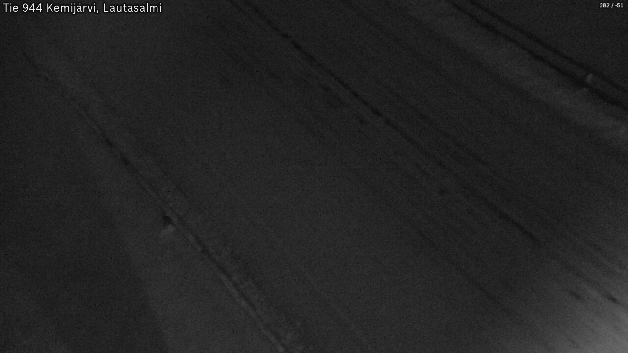 Weather Camera Image Road 944 Kemijärvi, Lautasalmi, Kemijärvi, Lappi
