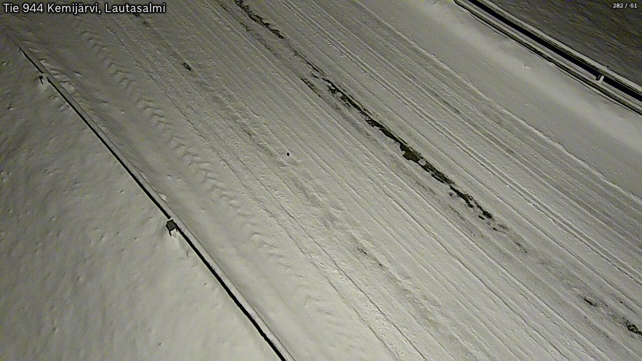 Kelikamerat Kuva Tie 944 Kemijärvi, Lautasalmi, Kemijärvi, Lappi