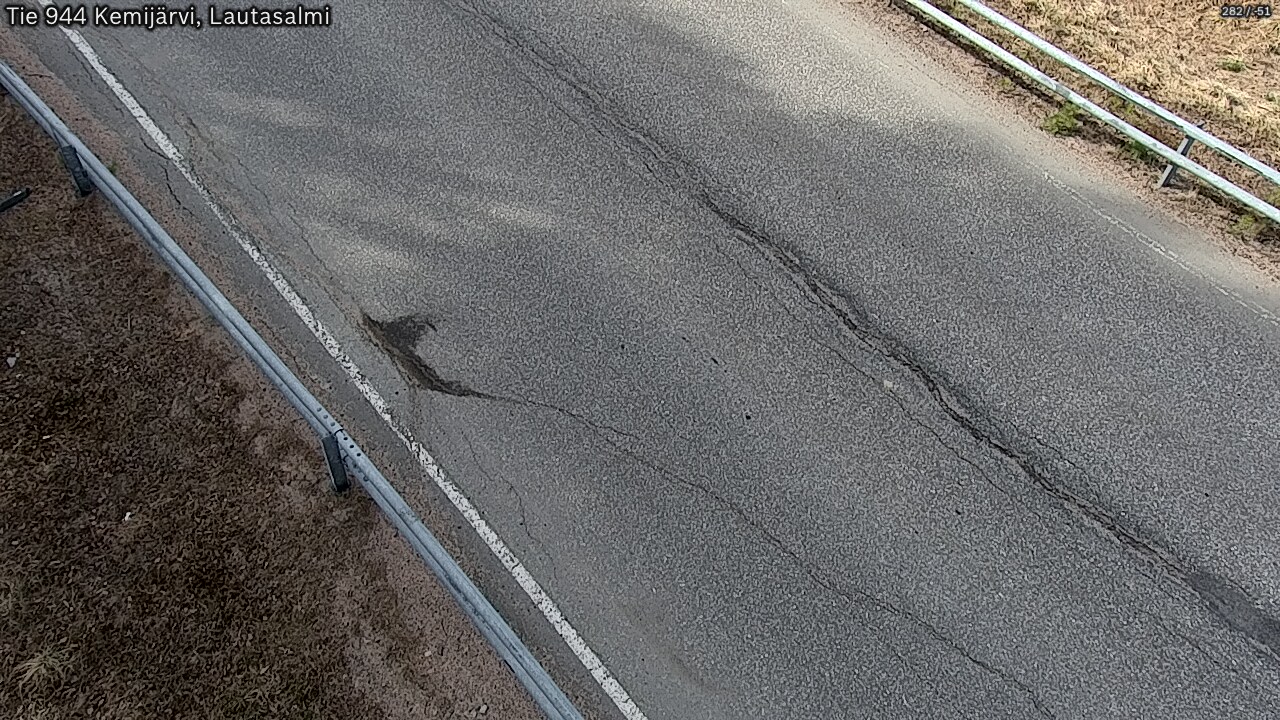 Weather Camera Image Väg 944 Kemijärvi, Lautasalmi, Kemijärvi, Lappi
