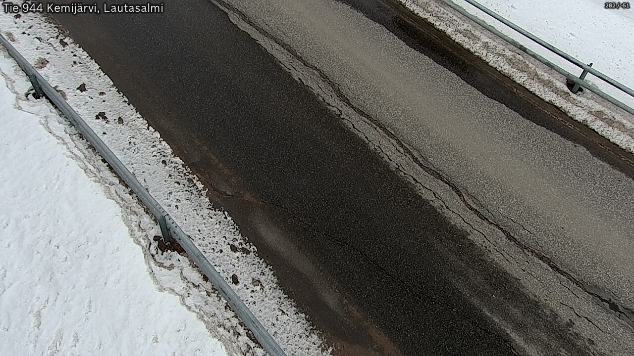 Weather Camera Image Road 944 Kemijärvi, Lautasalmi, Kemijärvi, Lappi