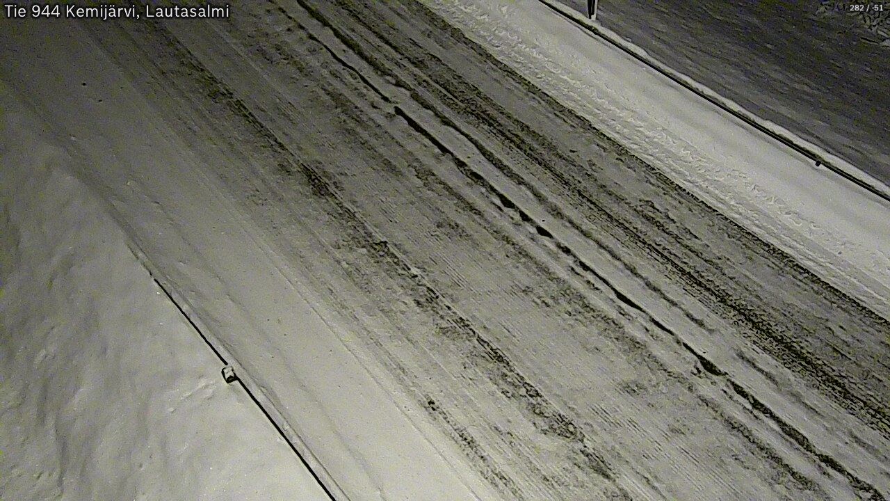 Kelikamerat Kuva Tie 944 Kemijärvi, Lautasalmi, Kemijärvi, Lappi