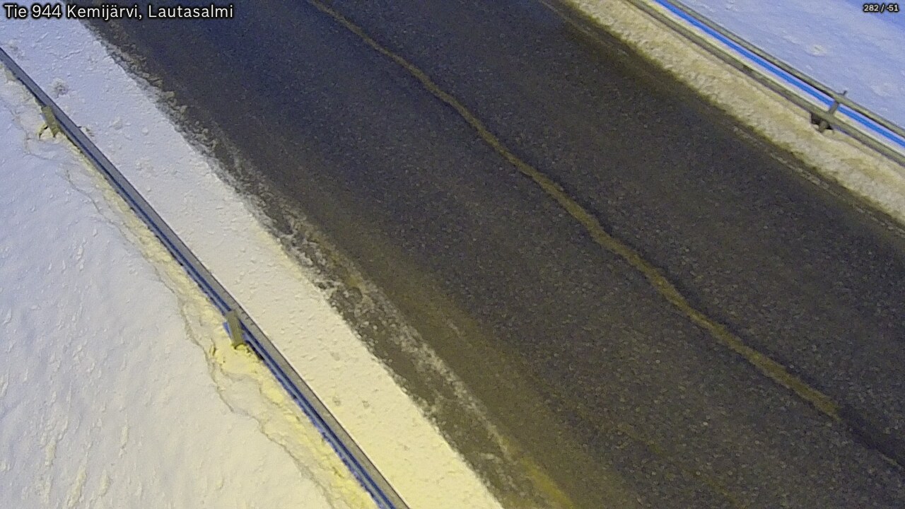 Kelikamerat Kuva Tie 944 Kemijärvi, Lautasalmi, Kemijärvi, Lappi