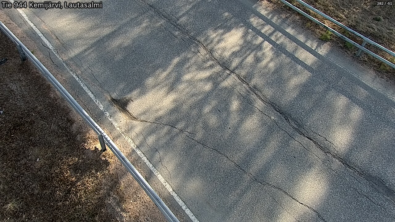 Weather Camera Image Väg 944 Kemijärvi, Lautasalmi, Kemijärvi, Lappi