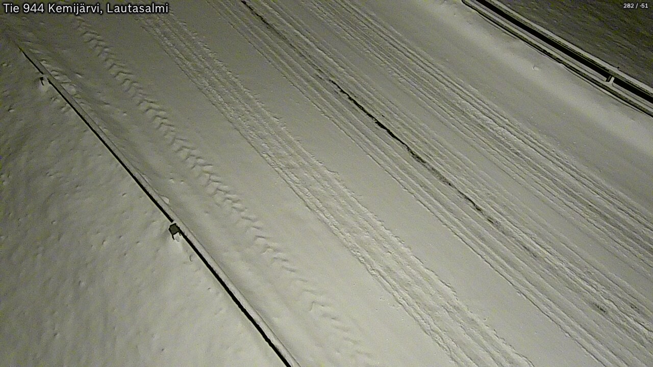 Kelikamerat Kuva Tie 944 Kemijärvi, Lautasalmi, Kemijärvi, Lappi